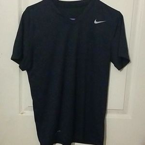 Nike dri fit v neck tee